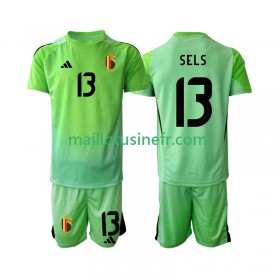 Maillot de Foot Belgique Matz Sels 13 Gardien Domicile 2025 - Enfant